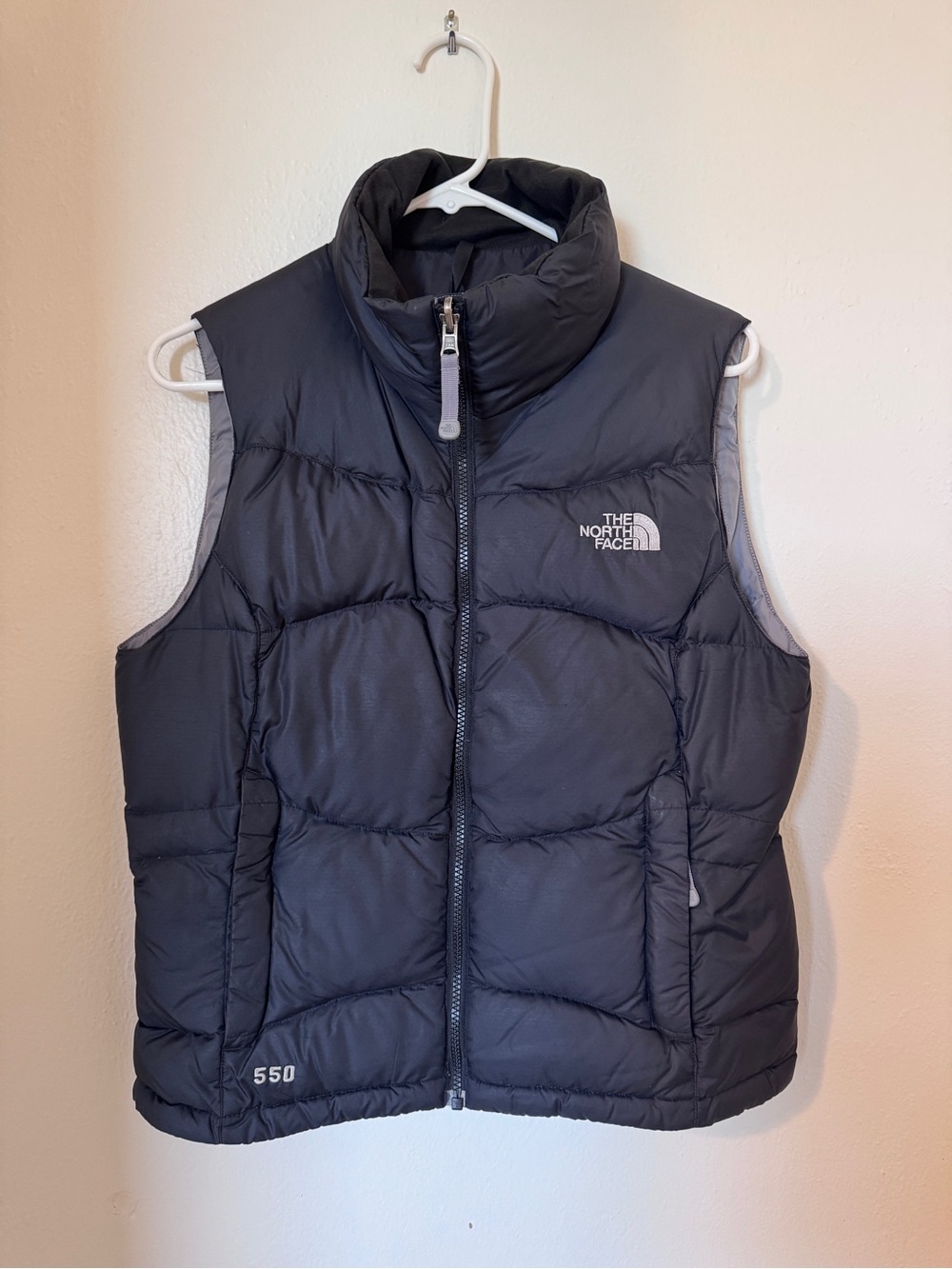 The North Face Vintage 550 Black Puff Vest